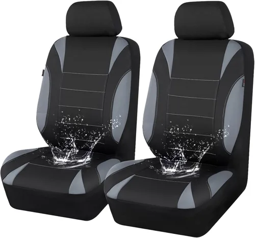 Miniatura 20 de CAR PASS Fundas de Asiento de Coche Impermeables Juegos Completos, Fundas de Asiento de Ajuste Universal para Coches, Juego de Fundas de Asiento