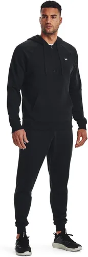Miniatura 4 de Under Armour Rival - Sudadera de vellón con capucha y 12 cremallera para hombre