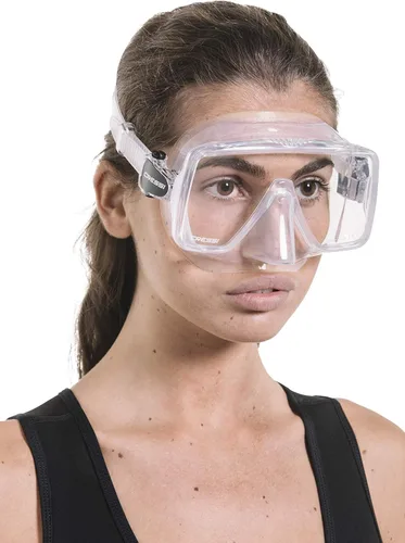 Miniatura 4 de Cressi Máscara de buceo para adultos sin marco: amplia visibilidad, falda de silicona: SF1: calidad desde 1946