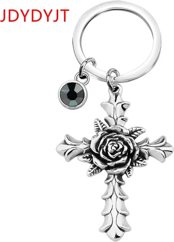 Miniatura 4 de Dijes de piedra natal de mayo para pulsera, collar, joyería, plata, bricolaje, cristal para mujer, 0.236 pulgadas