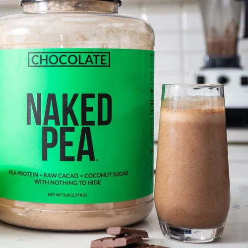 Miniatura 5 de Naked Nutrition - Proteína de chícharo aislado de granjas norteamericanas, 5 libras