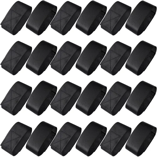 Kajaia 12 pares de soportes de manga de color sólido, clips de manga deportiva, fútbol, sóftbol, para camisetas deportivas, camisetas de béisbol