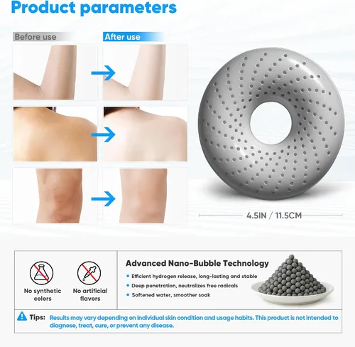 Miniatura 7 de Bombas de bola de baño de hidrógeno para aliviar los músculos y el estrés, bombas de hidrógeno molecular H2 para spa y remojo de agua rica