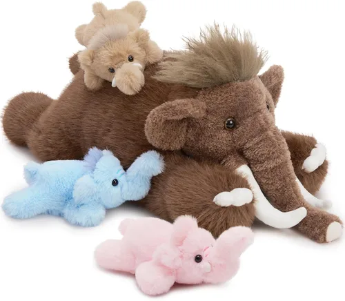 Miniatura 26 de BENINY Peluche de conejo rosa grande de 24 pulgadas – Conejito de peluche grande de Pascua, regalos para niñas y bebés, sorpresa de peluche con 3