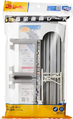 Miniatura 2 de Takara Tomy HO Escala 0.650 in Gris Plarail Elevado Carril Curvo