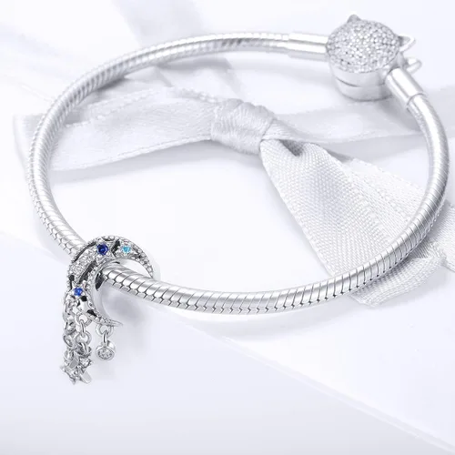Miniatura 17 de BISAER Hamsa - Dije de mano de plata de ley, piedras preciosas azules de mal de ojo, se adapta a brazalete, pulsera, collar