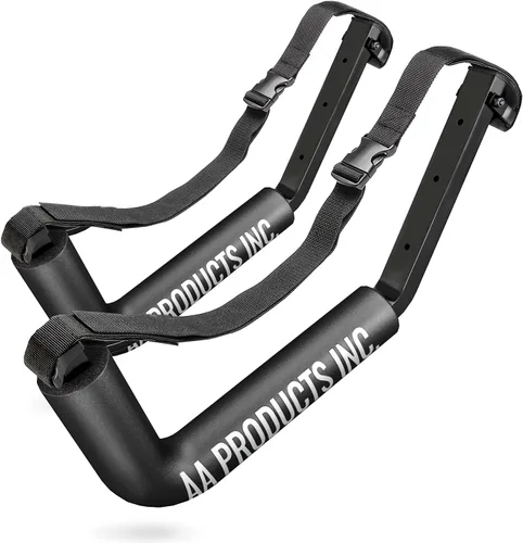 AA Products - Estantes de montaje en pared para kayak, tablas de remo para canoa, kayak, ganchos para colgar en la pared, juego de 2