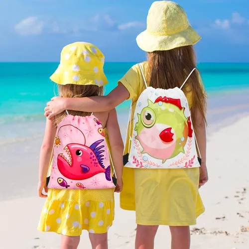 Miniatura 7 de Funtery 32 piezas Bolsas de caramelo para regalos de fiesta de animales marinos del océano Bolsas de golosinas de animales marinos Bolsas de regalo