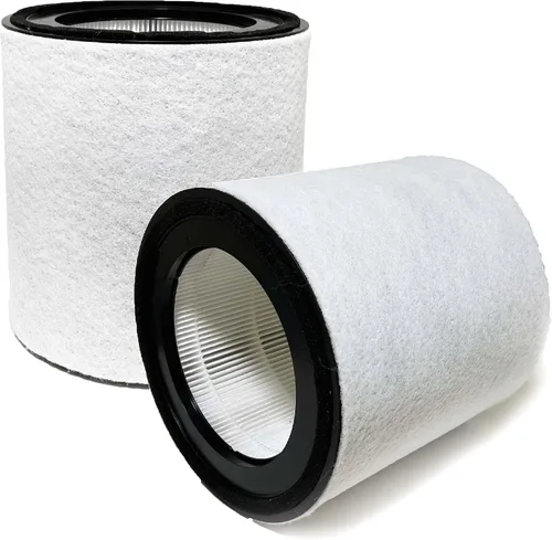 Nispira Filtro HEPA 3 en 1 de repuesto con carbón activado compatible con purificador de aire grande Z-3000 TruSens, 2 paquetes