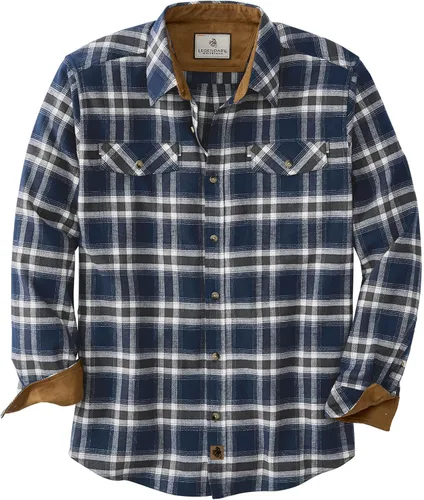 Miniatura 10 de Legendary Whitetails - Camisa de franela para hombre de manga larga con botones, ajuste relajado