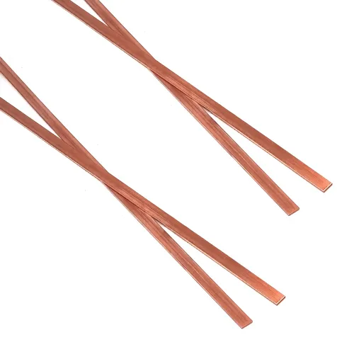 Miniatura 11 de 2 piezas de barra plana de cobre C110, espesor de 0,06" x ancho de 1,2" x longitud de 15,7" Barra plana de cobre, material de 1,5 mm x 30 mm x 400