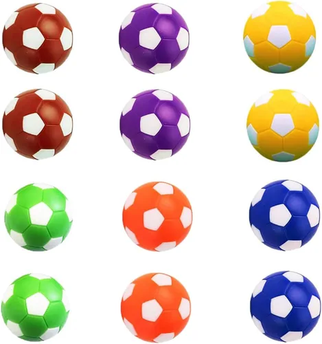 Pelotas de mesa de futbolín de 1.42 pulgadas, pelotas de fútbol de mesa para juego de mesa de futbolín, accesorios de repuesto de futbolín