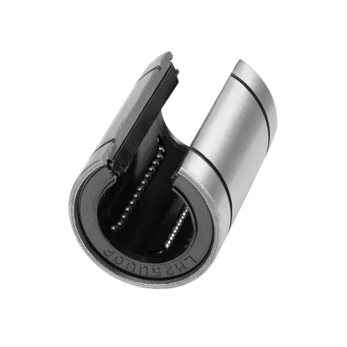 Miniatura 3 de uxcell LM25UUOP Rodamientos lineales de bolas tipo abierto, diámetro de 0.984 in, diámetro de 1.575 in de diámetro exterior, 2.323 in de longitud