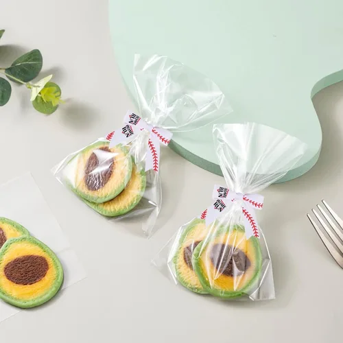 Miniatura 5 de Meseey 30 lazos de cinta impresos de béisbol de 3 pulgadas, lazos pequeños para envolver regalos, baby shower, boda, recuerdos de fiesta, paletas