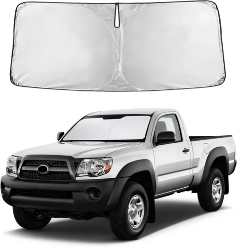 Miniatura 208 de Autovir Parasol para parabrisas Rivian R1S 2022-2024 2025 2026, parasol para ventana delantera, protección UV, bloqueador de calor, accesorios