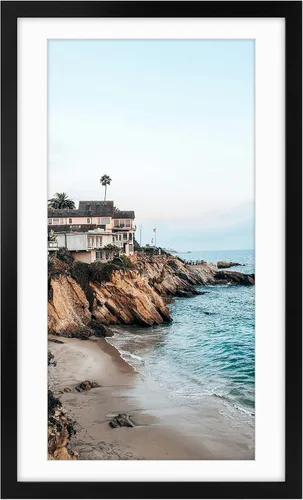 Miniatura 26 de Frametory, Marcos de 8 x 10 para mostrar imágenes de 5 x 7 con paspartú o fotos de 8 x 10 sin paspartú, vidrio resistente a roturas, accesorios