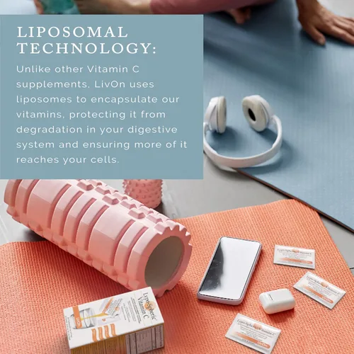 Miniatura 3 de LivOn Laboratories Lypo–Spheric Liposomal Vitamina C 1000mg 30 paquetes – Sin azúcar, apoyo inmunológico, a base de plantas – Fácil de tragar