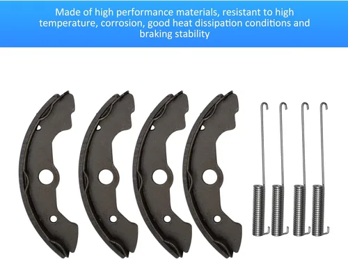 Miniatura 4 de Kit de zapatas y cilindros de rueda de freno delantero para Honda Foreman 450 TRX450 ES/S 1998-2004 (izquierda y derecha) TRX450FE/TRX450FM, OEM#