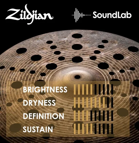 Miniatura 5 de Zildjian K1418 17" K Platillo especial especial de choque de basura seca
