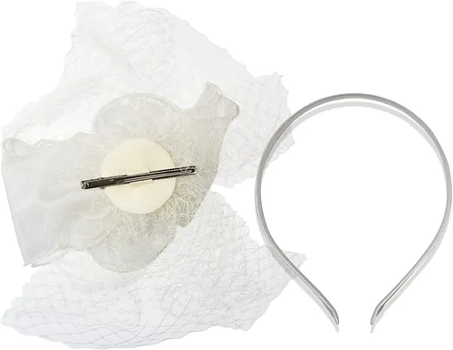 Miniatura 5 de Tocado para mujeres y niñas, Kentucky Derby Flowers Hair Clip Diadema para fiesta de té, cóctel, boda