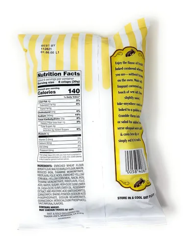 Miniatura 2 de Trader Joe's - Patatas fritas de pan de maíz, bocadillo dulce y salado, 6 onzas (2 bolsas)