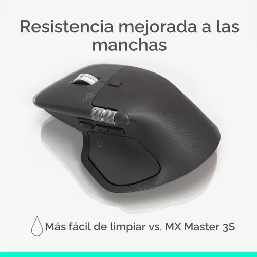 Miniatura 10 de Logitech MX Master 4, ratón inalámbrico ergonómico con retroalimentación háptica de rendimiento avanzado, desplazamiento ultrarrápido, carga USB-C