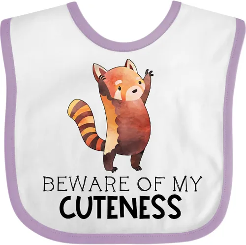 Miniatura 16 de inktastic Beware Of My Cuteness Cute Red Panda Babero