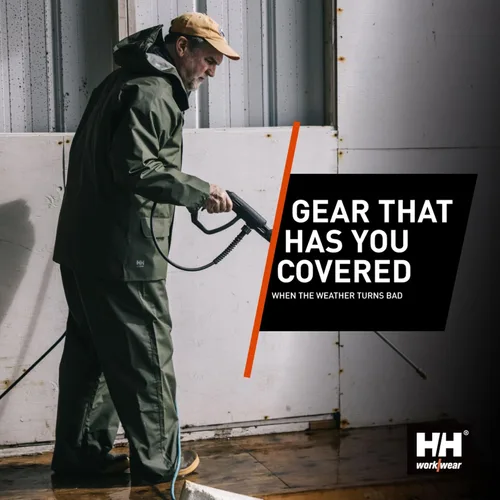 Miniatura 10 de Ropa de trabajo de Helly Hansen para hombre, mameluco para pescar y para la lluvia