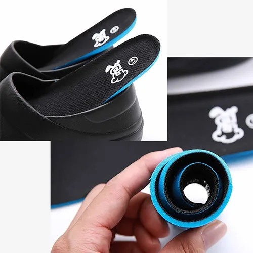 Miniatura 3 de Zapatos de trabajo antideslizantes para hombres, zapatos de cuero antideslizantes para servicio de alimentos, zapatos antideslizantes para servicio
