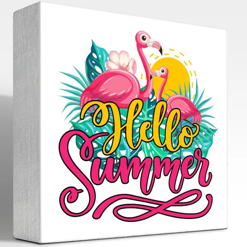 Miniatura 8 de Better Together - Cartel de madera de verano para el hogar, dormitorio, oficina, granja, estantería, decoración de escritorio de pared