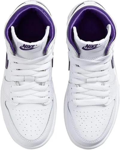 Miniatura 4 de Jordan 1 High Retro Court Púrpura Pre Escuela CU0449-151