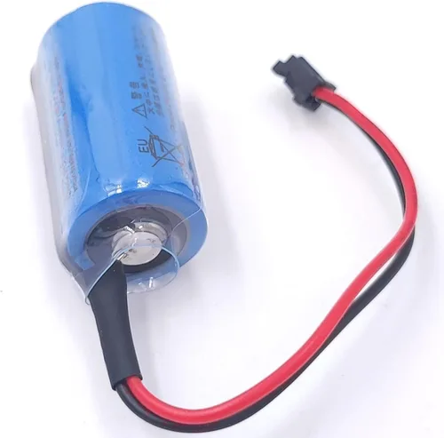 Miniatura 5 de 20PCS Q6BAT CR17335SE-R 3V 1800mAh Lithium Battery Replacement Battery for Q25PRHCPU Q170HBATC QNS FANUC System