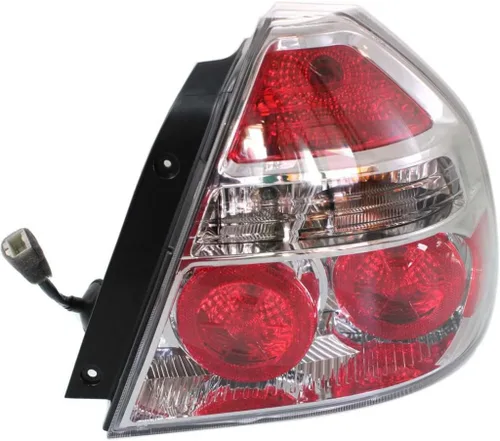 Miniatura 7 de Para Chevy Aveo 2009-2011 luces traseras para conductor y pasajero bombillas laterales incluidas con certificación CAPA GM2800245 + GM2801245 Lado