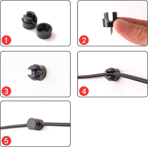 Miniatura 6 de Lámpara colgante de enchufe industrial con interruptor de encendido/apagado, lámpara de techo de granja, lámpara de techo vintage, lámparas de metal