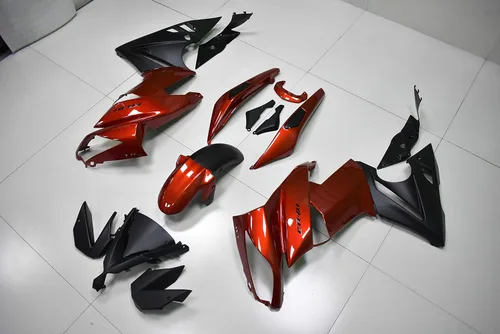 Miniatura 3 de Nuevo rojo negro carenado apto para Kawasaki Ninja 2009 2010 2011 650R ER-6F ABS plásticos Aftermarket Carrocería kit 09 10 11