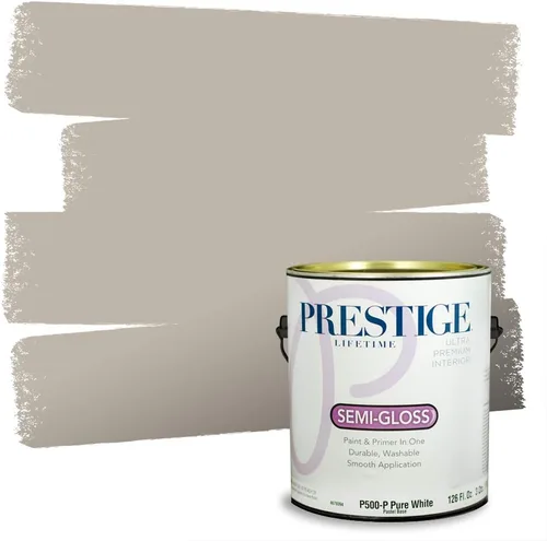 Miniatura 35 de Prestige Paints - 2 en 1, pintura base y pintura de exterior, P500-N-SW7020 SW6991-PCM