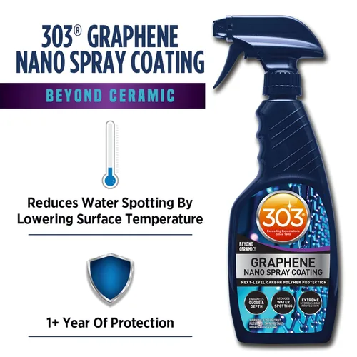 Miniatura 2 de 303 Products Revestimiento de Aerosol Nano de Grafeno - Acabado Brillante Mejorado y Profundidad, Repelente al Agua, Resistente a los Rayos UV