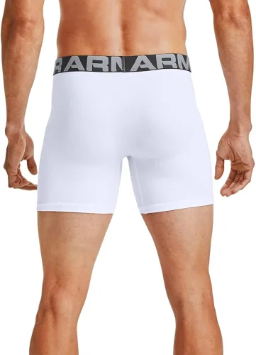 Miniatura 2 de Under Armour Boxerjock de algodón cargado para hombre de 6 pulgadas, paquete de 3