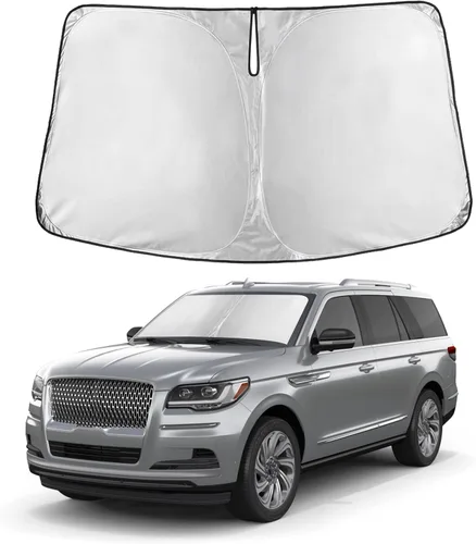 Miniatura 88 de Autovir Parasol para parabrisas Rivian R1S 2022-2024 2025 2026, parasol para ventana delantera, protección UV, bloqueador de calor, accesorios
