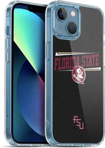 Miniatura 221 de Head Case Designs Funda de gel suave FSU Seminoles de la Universidad Estatal de Florida con licencia oficial compatible con Apple iPhone 13 Pro Max