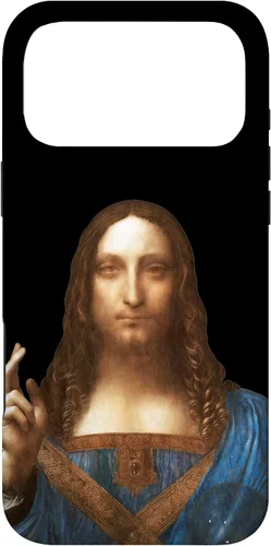 Miniatura 22 de Funda para iPhone 12 Pro Max Leonardo da Vinci - Salvator Mundi (salvador del mundo)