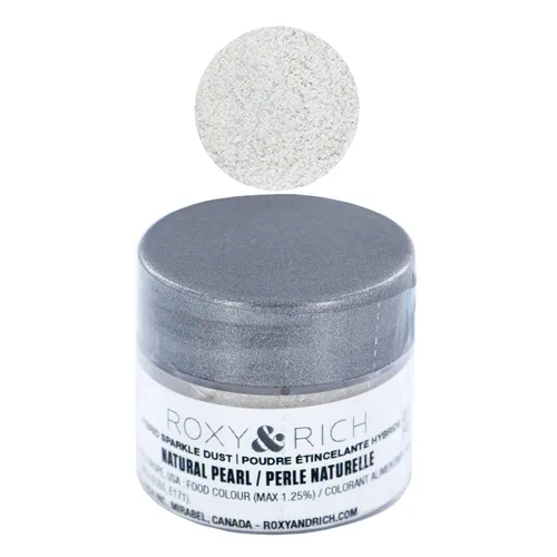 Miniatura 5 de Roxy & Rich Hybrid Sparkle Powder - Colorante para alimentos, 0.09 onzas (0.09 oz), color rosa amatista