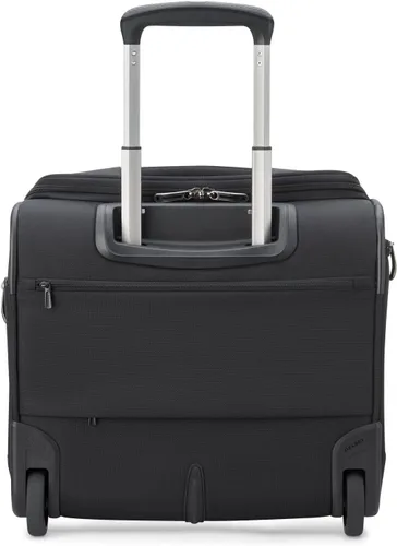 Miniatura 3 de DELSEY PARIS Helium DLX Softside - Maleta para debajo del asiento con 2 ruedas, Negro, Helium DLX Softside Equipaje Under-seater con 2 ruedas