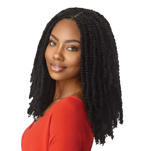 Outre Braids Outre X-Pression Twisted Up - Trenzas de ganchillo de pelo sintético estilo afro 16 (16 pulgadas (paquete de 3, 27)