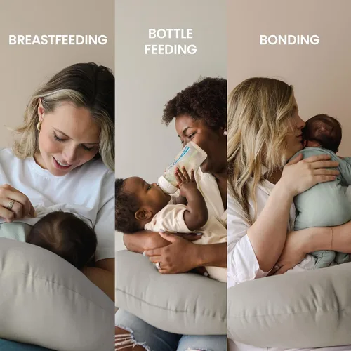 Miniatura 5 de Snuggle Me Organic – Almohada Feeding + Support Almohada de lactancia, almohada de lactancia materna, almohada de alimentación de biberón