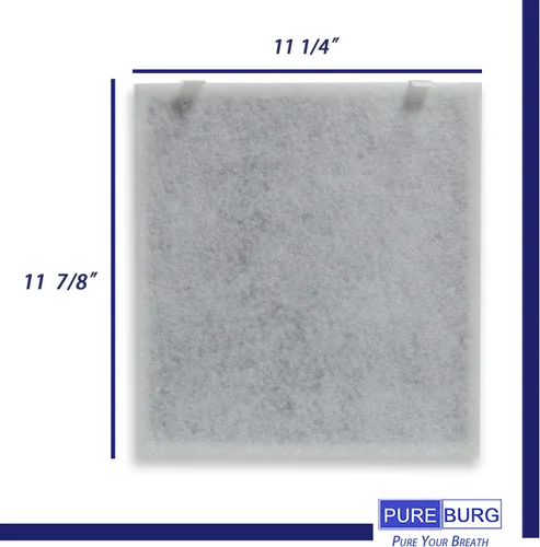 Miniatura 3 de PUREBURG Filtros de repuesto compatibles con purificador de aire VAVA VA-EE004, paquete de 2 unidades H13 HEPA de 4 etapas de filtración de carbón