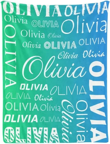 Miniatura 10 de Manta de bebé personalizada con nombre, manta personalizada con nombre, manta personalizada para adultos, niños, cumpleaños, Navidad, Día