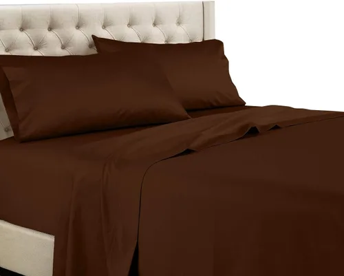 Miniatura 25 de Royal Tradition Juego de 2 fundas de almohada estándar de 600 hilos, 100% algodón, color beige