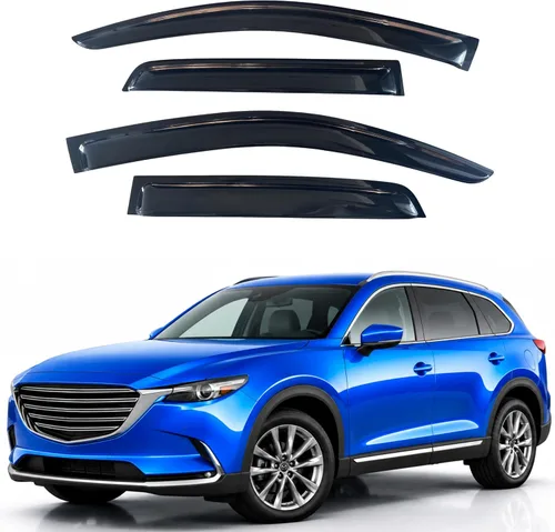 Miniatura 317 de Visor para ventana IG para Hyundai Venue 2020-2023, protector contra la lluvia, adhesivo extra duradero, deflector de viento para lado