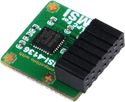 Miniatura 5 de Módulo TPM2.0 TPM LPC 14Pin Módulo con infineon SLB9665 para MSI Motherboard Compatible con TPM2.0 (MS-4136)